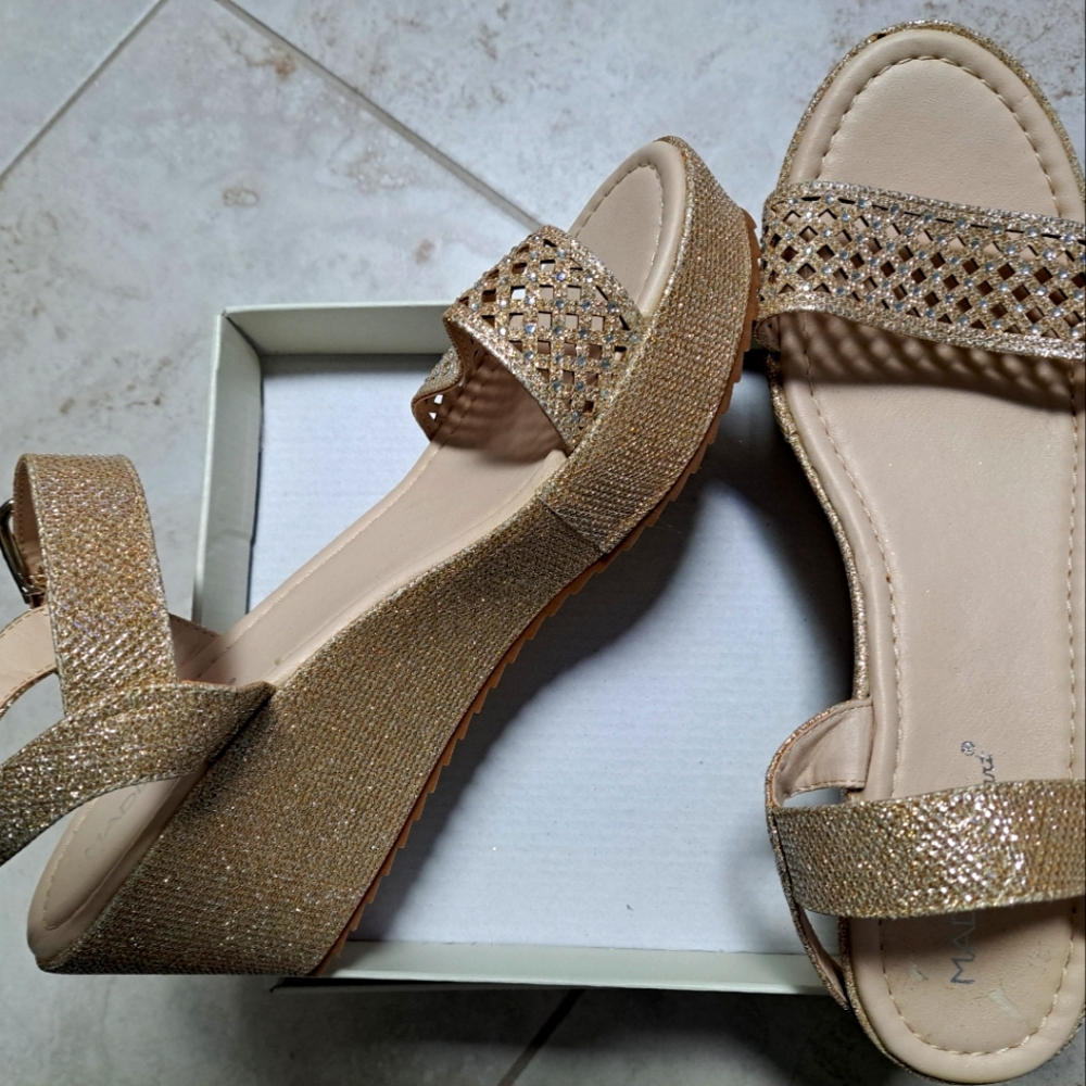 Wedge Sandals New Never Worn